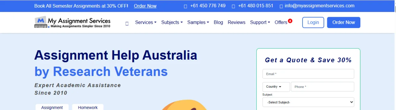 MyAssignment Services